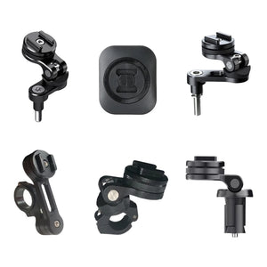 Support téléphone moto universel à verrouillage rapide – scooter, guidon, rétroviseur ou té de fourche - vue 1