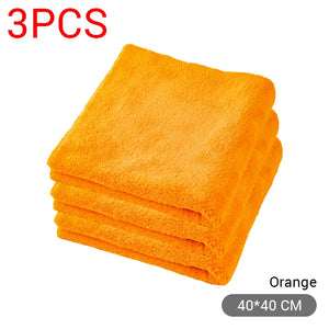 Serviettes Microfibre Épaisses 40x40cm - Lavage et Séchage Auto/Moto – photo 12/12