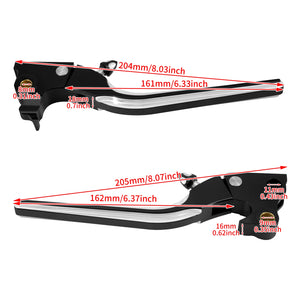 Levier de frein réglable noir pour Harley-Davidson Sportster - vue 4