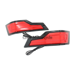 Feux LED de Top Case (Tour-Pak) Chrome, Lentille Rouge - Harley-Davidson Touring 2014-2022 & CVO 2023-2024 – photo 8/10