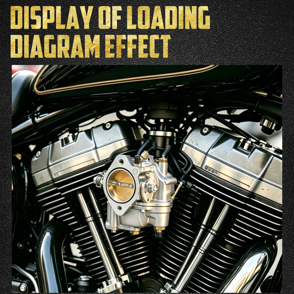 Carburateur Super E style shorty - Harley Big Twin, Sportster, Electra Glide, Fatboy, Lightning – photo 2/7