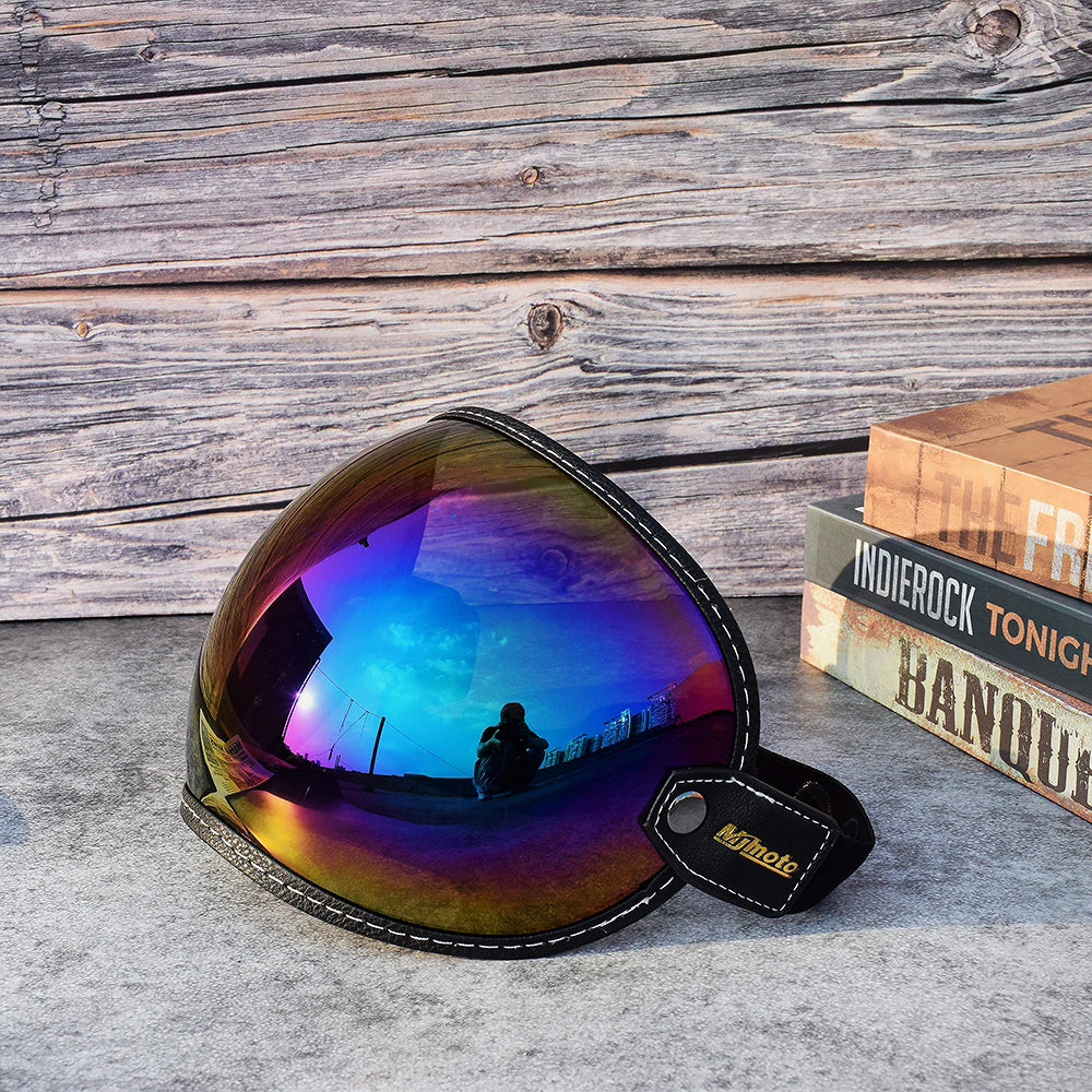 Visière Bulle Solaire Universelle pour Casque Jet - Anti-UV - vue 11