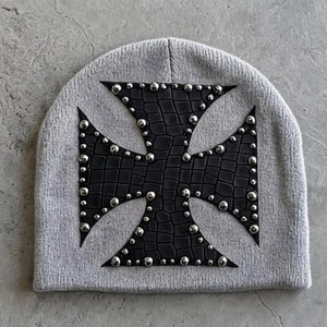 Bonnet tricoté forme dôme style Harajuku streetwear - vue 5