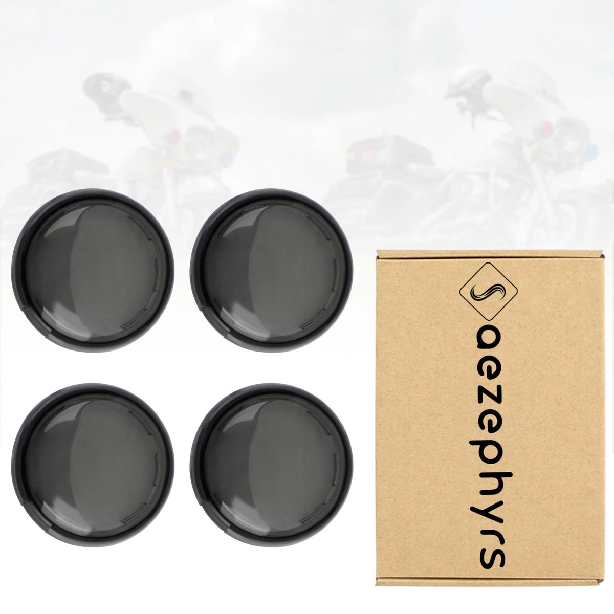 Lentille de clignotant bullet pour Harley Touring - vue 6