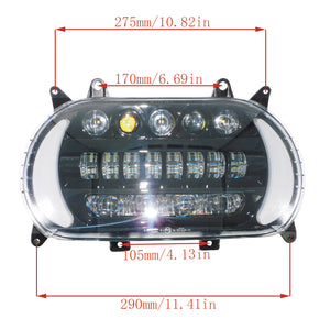 Phare LED avant complet sur Harley Road Glide - vue 6