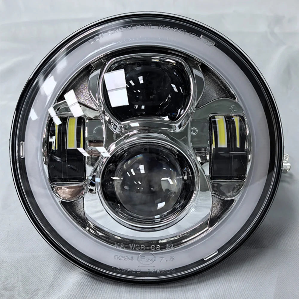 Phare LED 7 pouces pour Harley Softail - vue 1