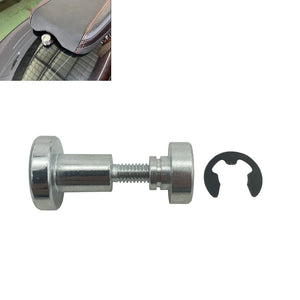 Boulon de fixation de selle argenté pour moto Harley - vue 1