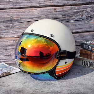 Visière Bulle Solaire Universelle pour Casque Jet - Anti-UV