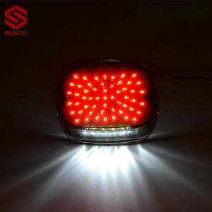 Feu arrière LED lentille fumée pour Harley Softail Dyna Touring Sportster - vue 5