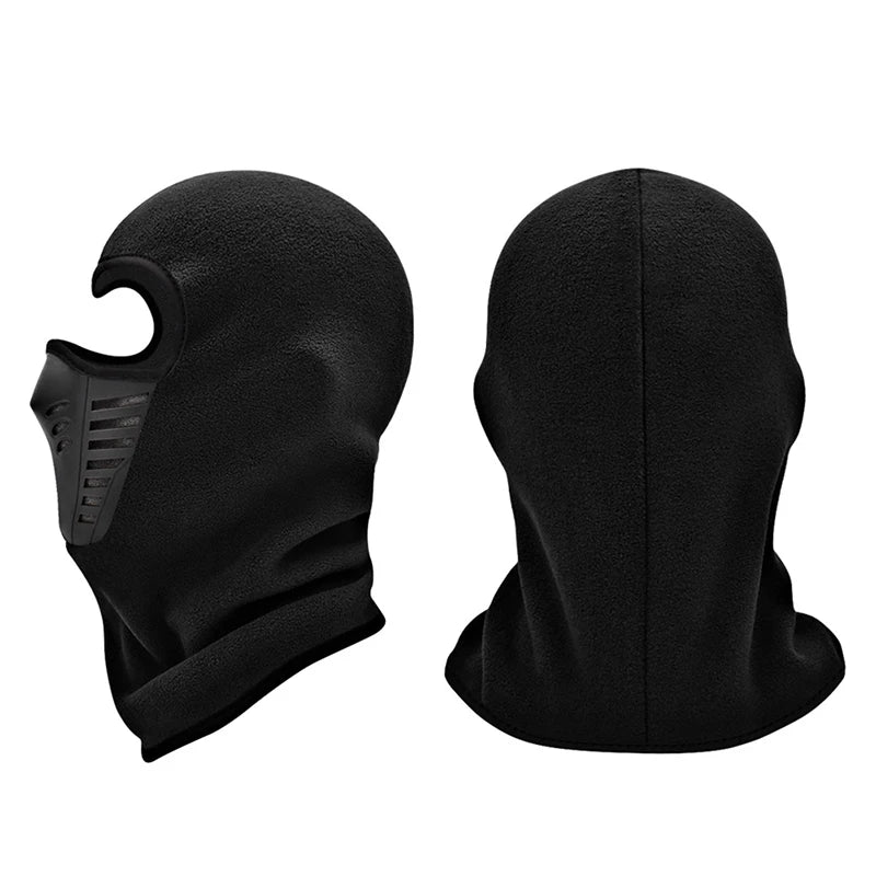 Cagoule moto polaire thermique coupe-vent - vue 5