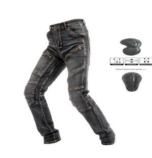 Pantalon Moto Renforcé 4 Genouillères Homme - vue 12