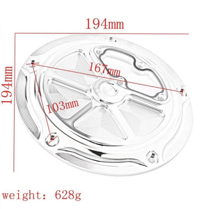 Cache derby d'embrayage à fenêtre pour Harley Touring Trike - vue 3