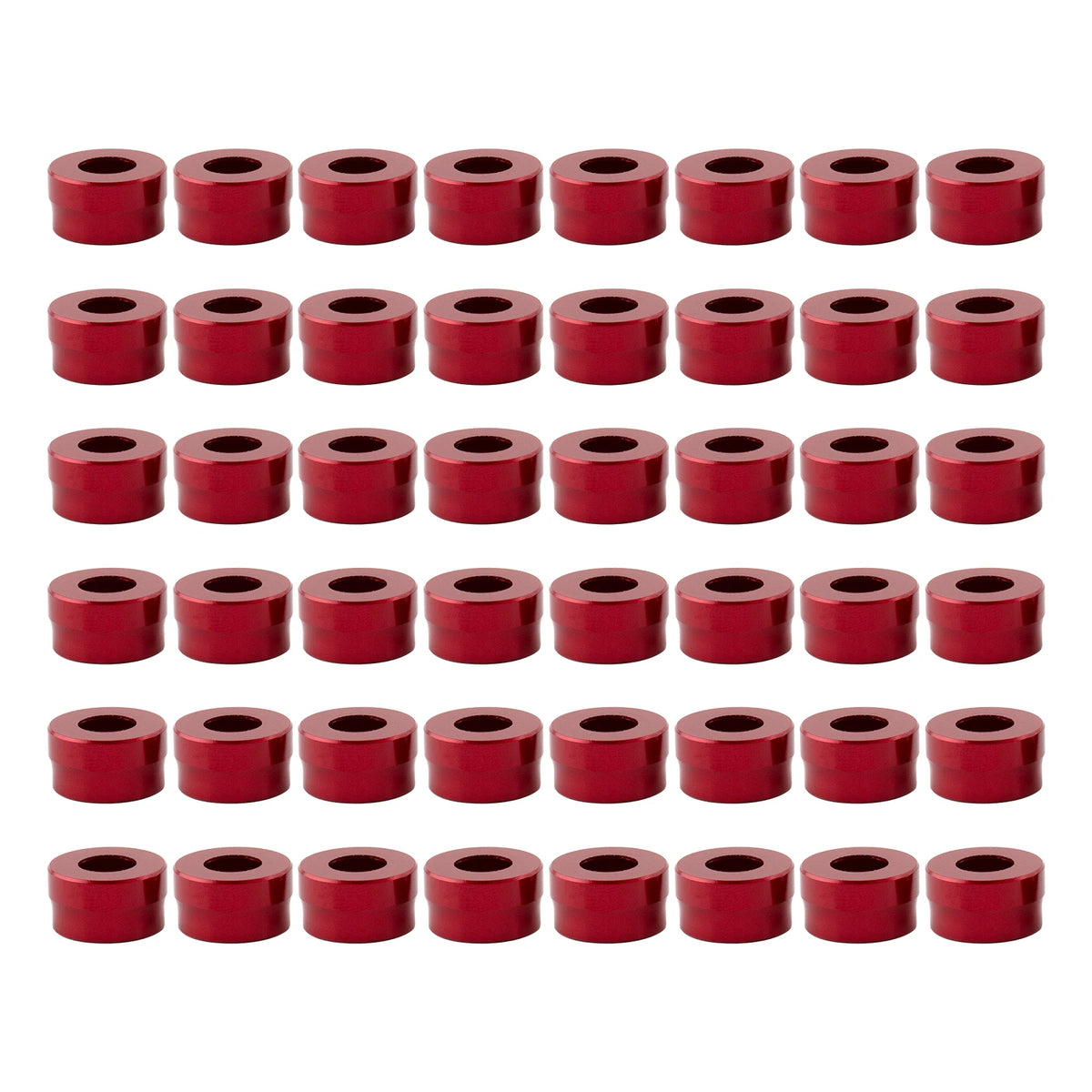 Kit de 48 caches de vis moteur en aluminium pour Harley - vue 2
