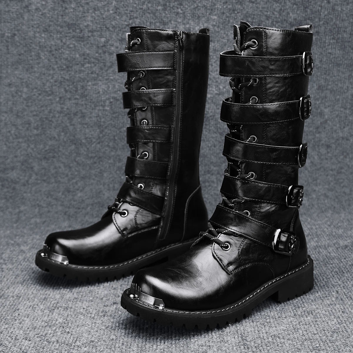 Bottes moto montantes - vue 2