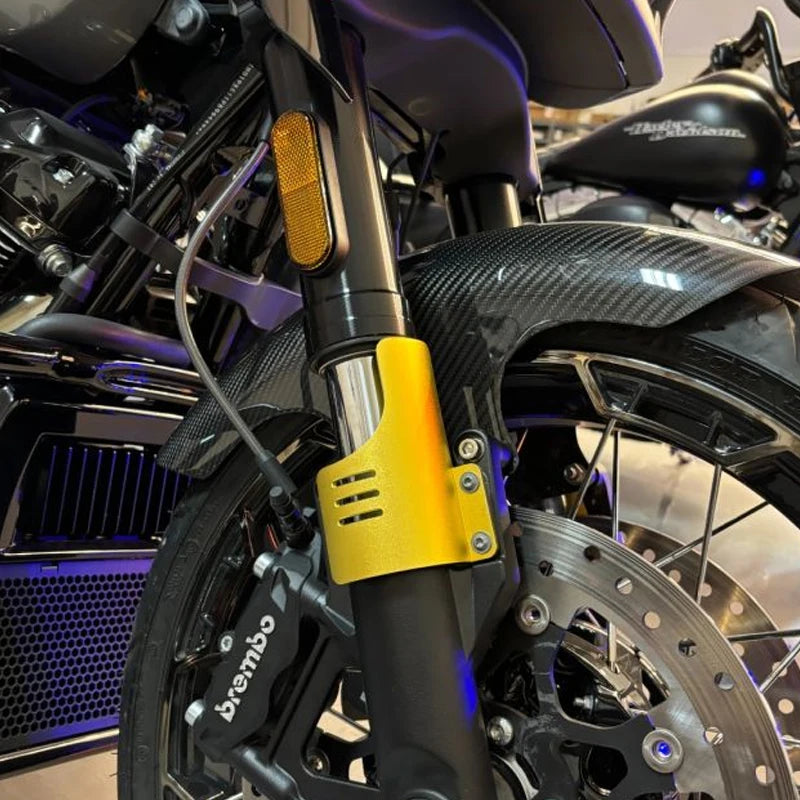 Protège-Fourche Avant CNC pour Harley 121 CVO, 117 Road Glide – photo 3/9