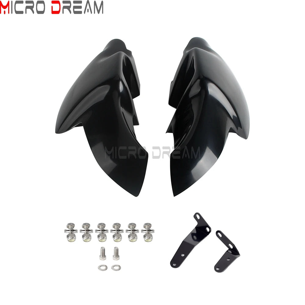 Carénage bas ventilé noir pour Harley Softail - vue 8