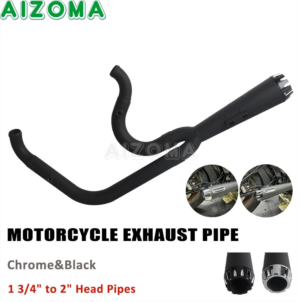 Ligne d'échappement complète 2-en-1 Big Bore pour Harley Softail M8 (2018-2025) – photo 3/10
