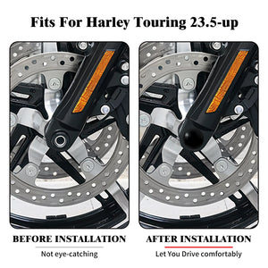 Caches d'Écrou d'Axe de Roue Avant - Harley-Davidson Touring CVO 2023-Up – photo 3/6