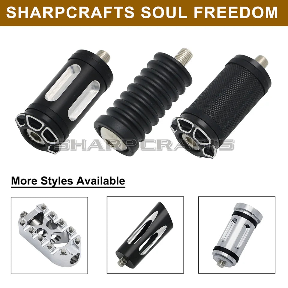 Pointe de sélecteur biseautée pour Harley Sportster, Street 750/500, V-Rod et Breakout – photo 1/17