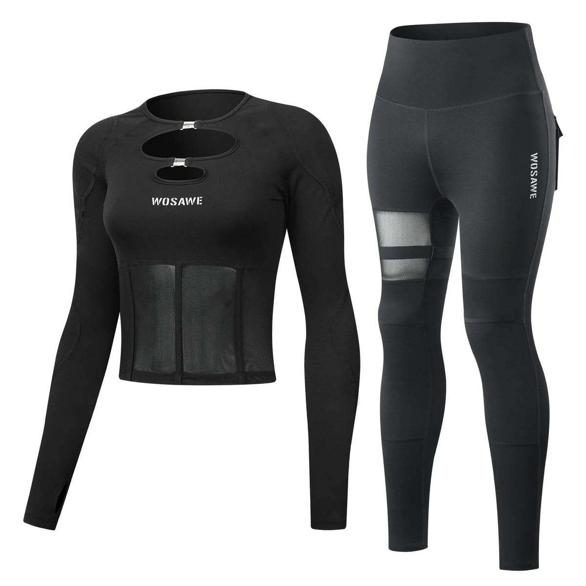 Ensemble moto femme WOSAWE été blouson pantalon - vue 7