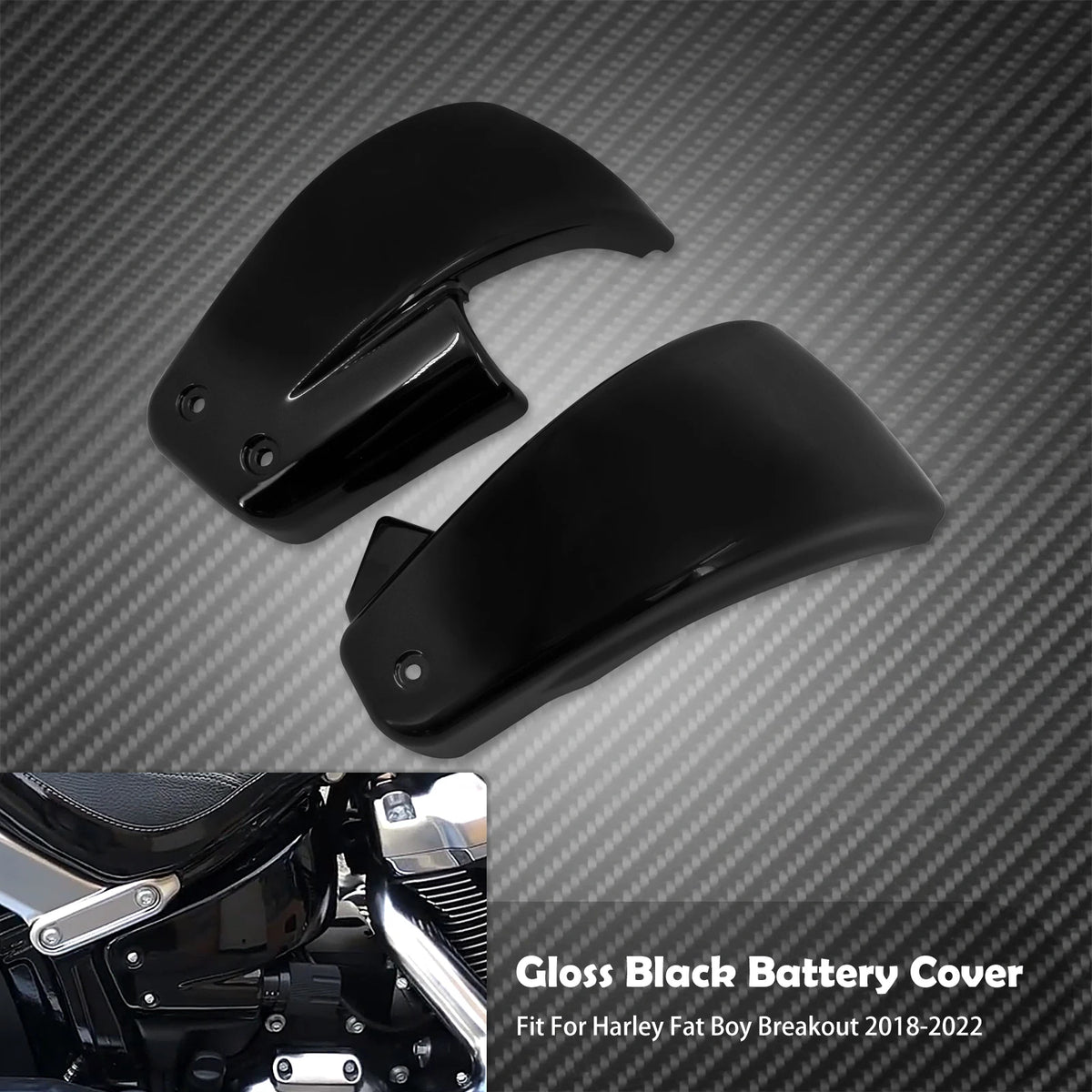 Cache Latéral de Batterie (Battery Side Cover) - Harley-Davidson Softail M8 2018-2022 – photo 7/7