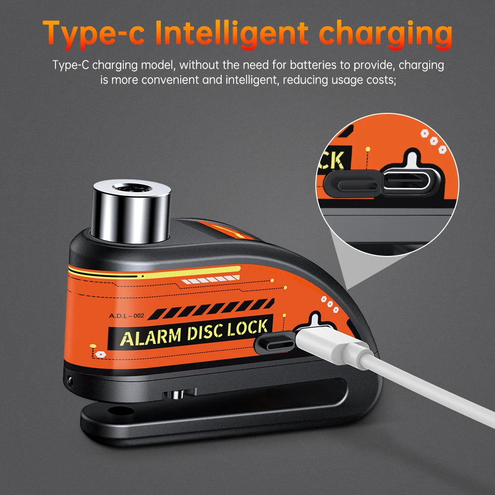 Bloque-disque moto Extractme avec alarme 120 dB - vue 4