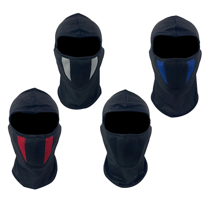 Cagoule moto respirante coupe-vent anti-poussière