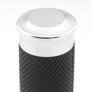 Poignées de guidon chromées pour Harley Sportster Dyna Softail - vue 5