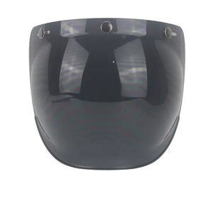 Écran solaire bulle rétro pour casque moto - vue - vue 11