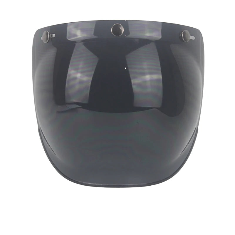 Écran solaire bulle rétro pour casque moto - vue - vue 11