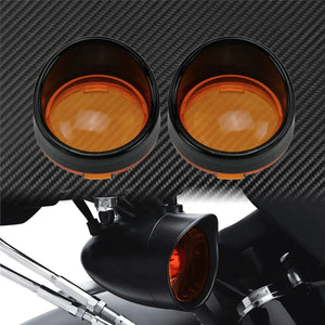 Visières de clignotants pour Harley Touring, Softail, Sportster - vue 3