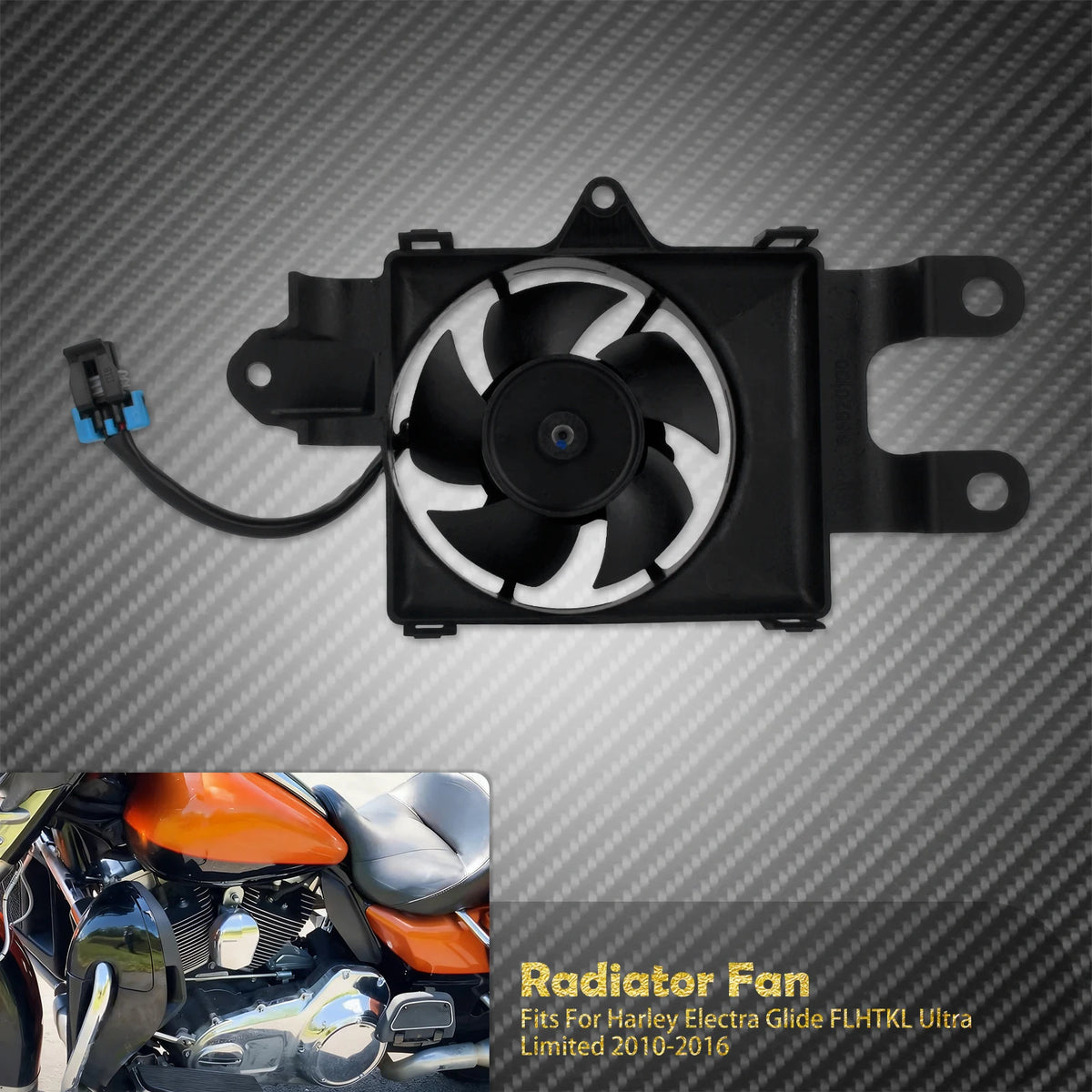 Ventilateur de Radiateur (CoolFlow) - Harley-Davidson Electra Glide Ultra Limited FLHTKL 2010-2016 – photo 7/7