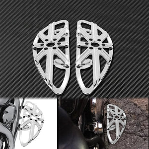 Repose-Pieds Avant Conducteur CNC (Floorboard) - Harley-Davidson Dyna, Touring & Softail – photo 8/8