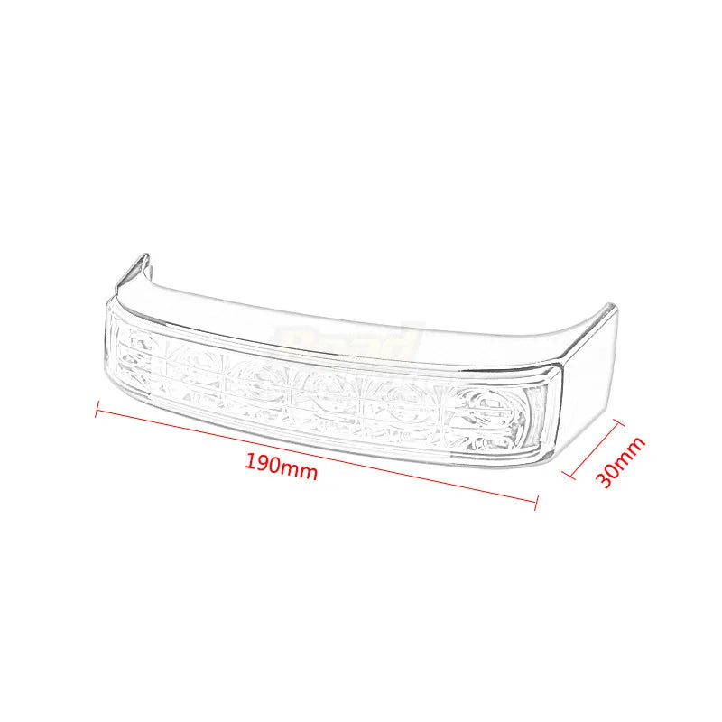 Feux LED de sacoches, stop et clignotant, pour Harley Touring Electra Glide Street Glide - vue 6
