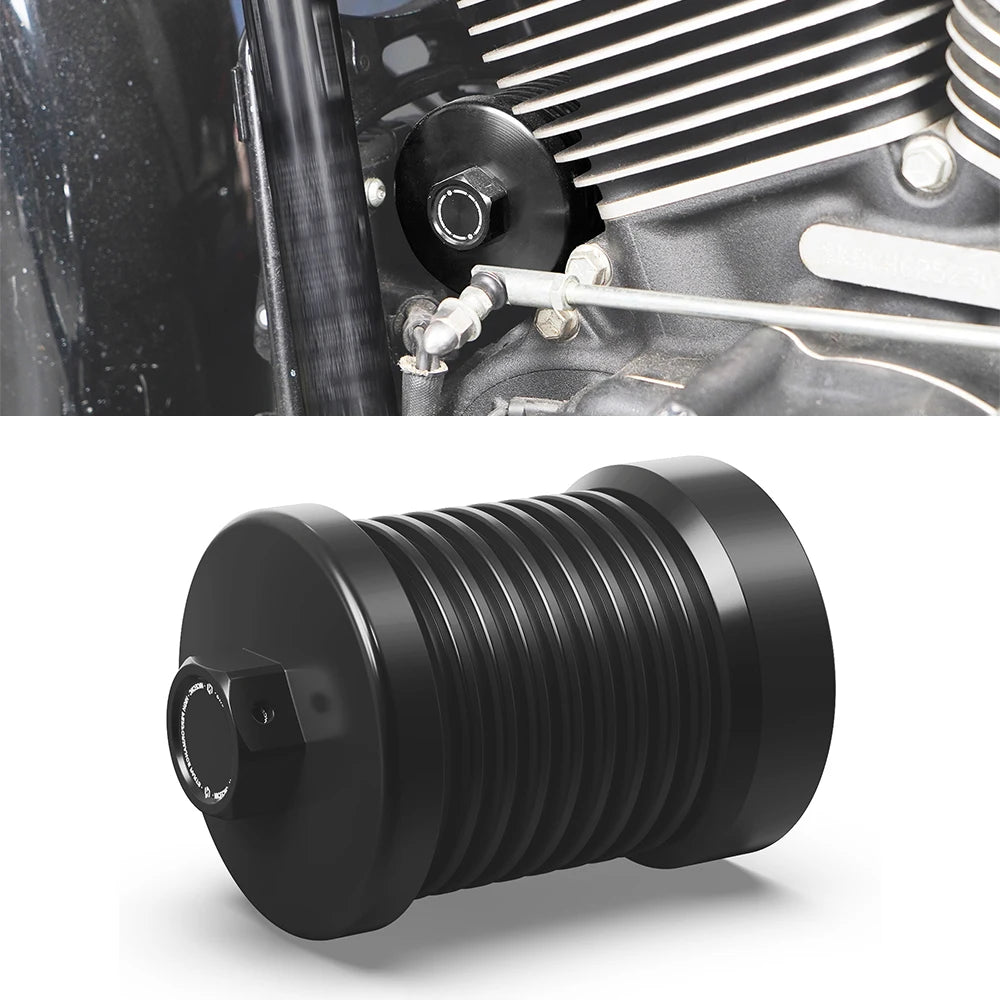 Kit filtre à huile réutilisable pour Harley Softail - vue 1