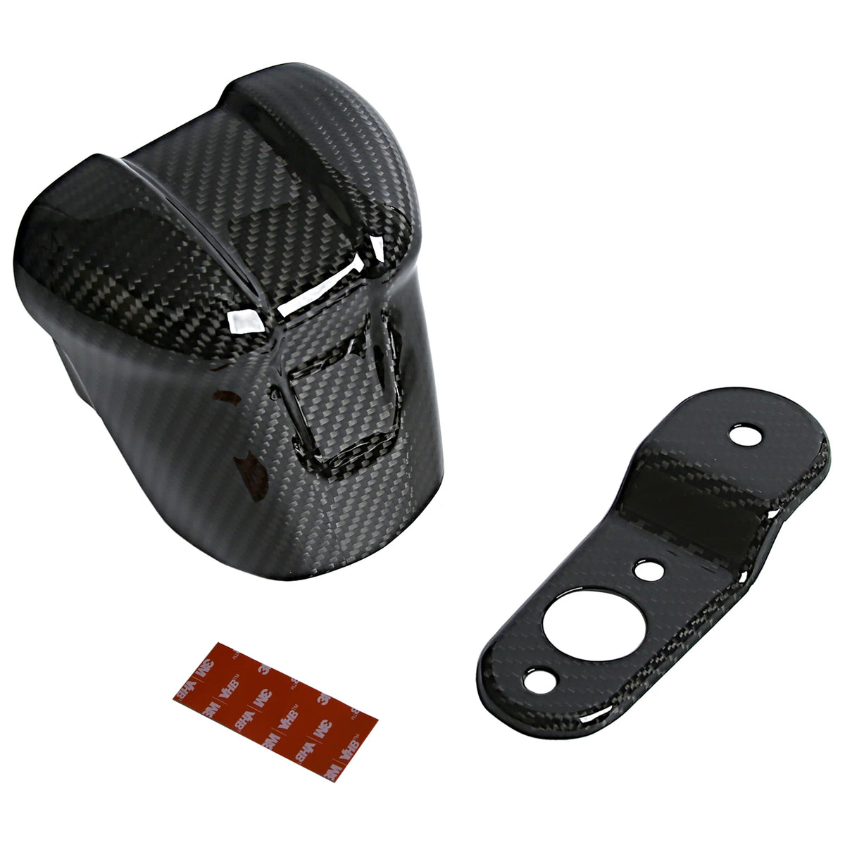Cache de klaxon carbone pour Harley Touring Trike - vue 7