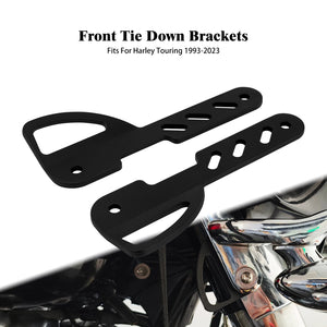 Supports d'arrimage avant chromés pour Harley-Davidson Touring - vue 8