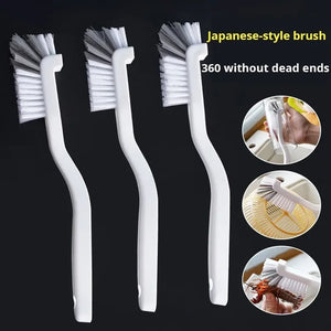 Brosse de Nettoyage à Manche Coudé Long - Recoins et Trous Difficiles d'Accès – photo 1/9