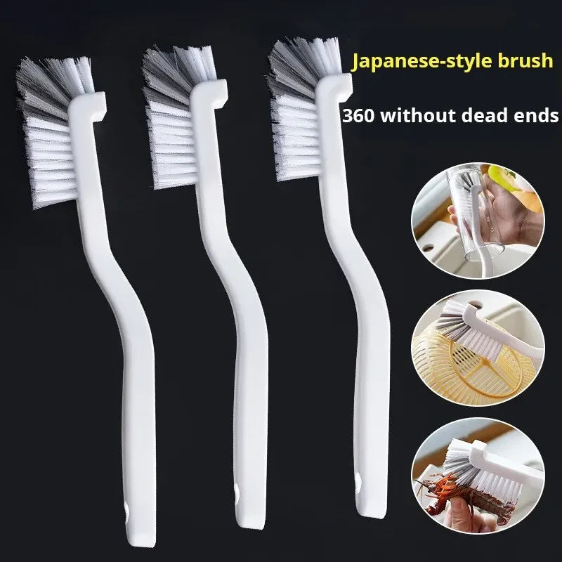 Brosse de Nettoyage à Manche Coudé Long - Recoins et Trous Difficiles d'Accès – photo 1/9