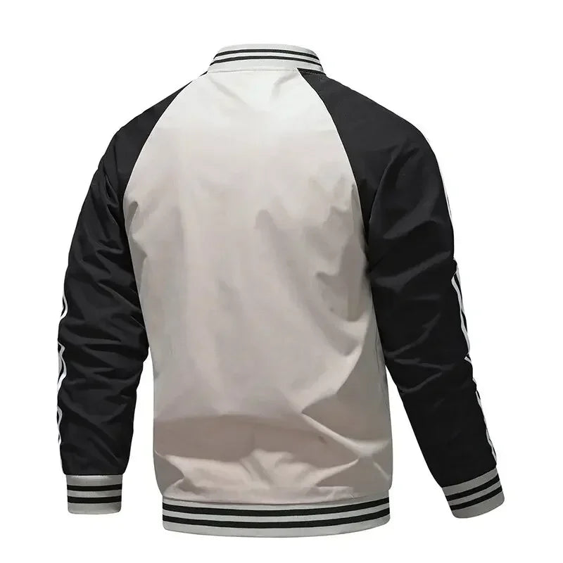 Blouson coupe-vent moto homme oversize, mi-saison - vue 4