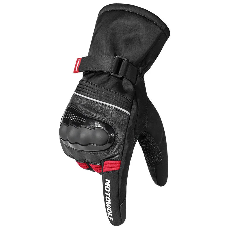 Gants moto hiver chauds MOTOWOLF - vue - vue 8