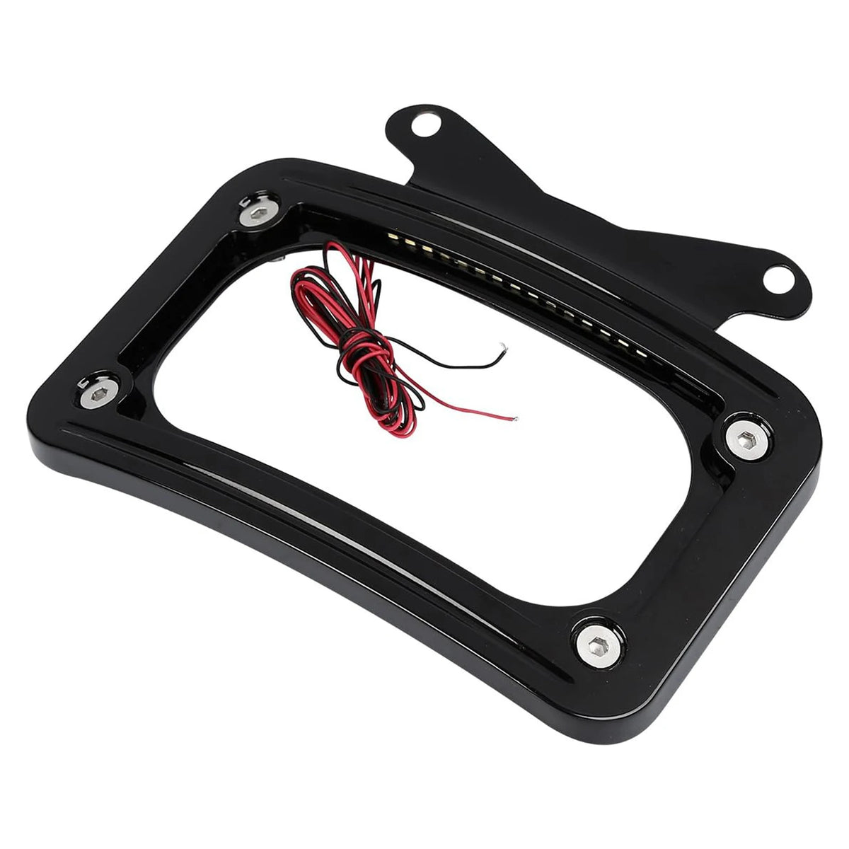 Cadre de plaque avec éclairage LED pour Harley Street Glide Road Glide - vue 2