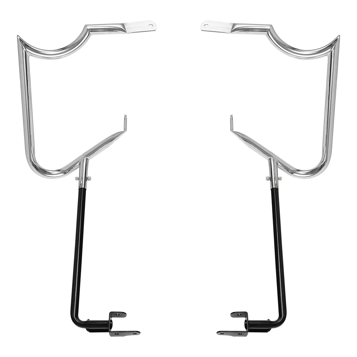 Support noir de protection de sacoche Harley Touring - vue 7