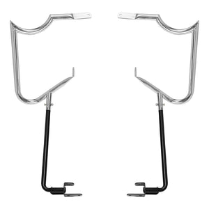 Support noir de protection de sacoche Harley Touring - vue 7