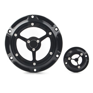 Cache derby à fenêtre et cache de distribution pour Harley Sportster - vue 7