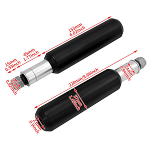 Sliders de Cadre sur Amortisseurs Supérieurs (Protection) - Harley-Davidson Dyna 2006-2017, Sportster 2004-2022 – photo 6/6