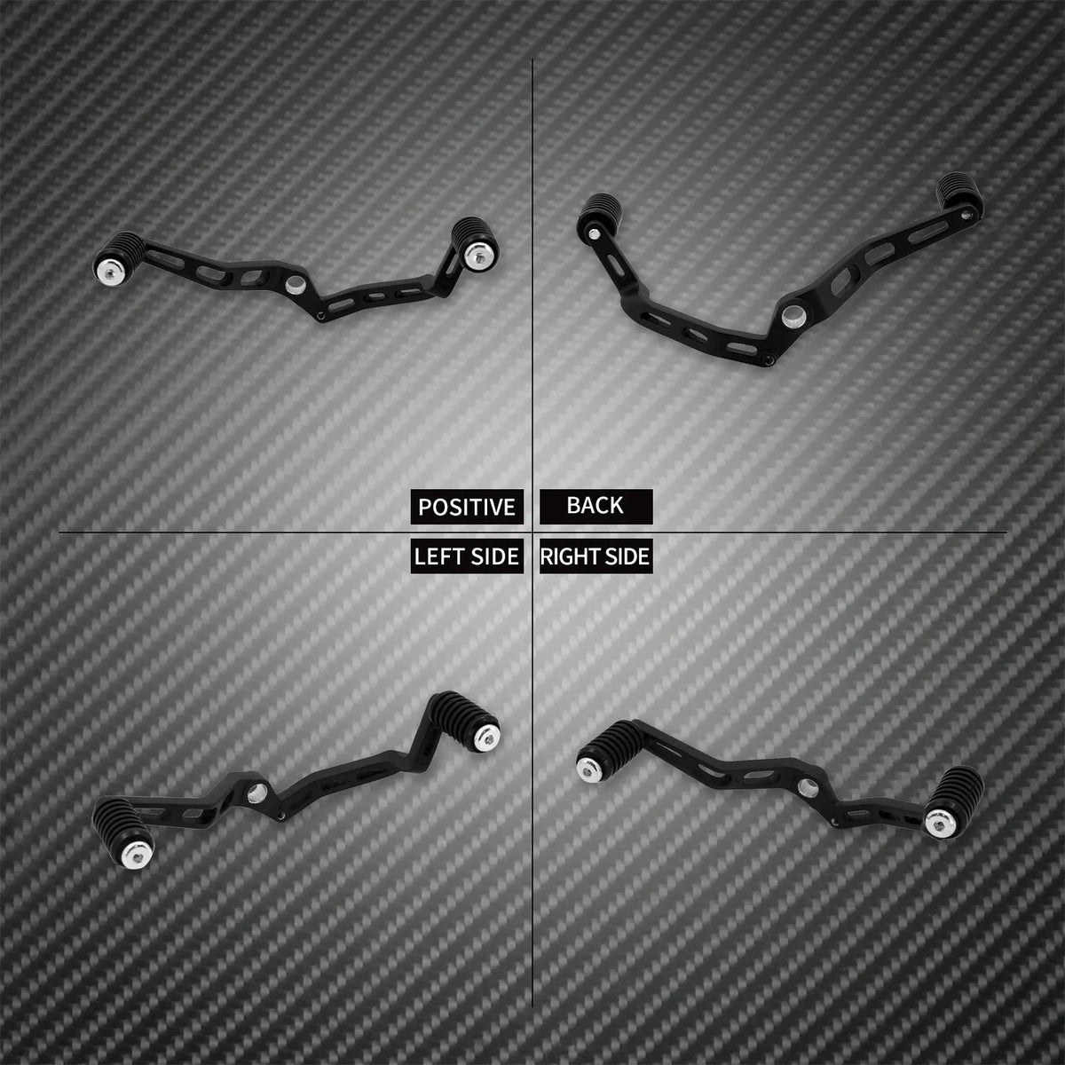 Levier de sélecteur talon-pointe avec repose-pieds en aluminium - Harley Sportster Nightster RH975 2022-2024 – photo 2/7