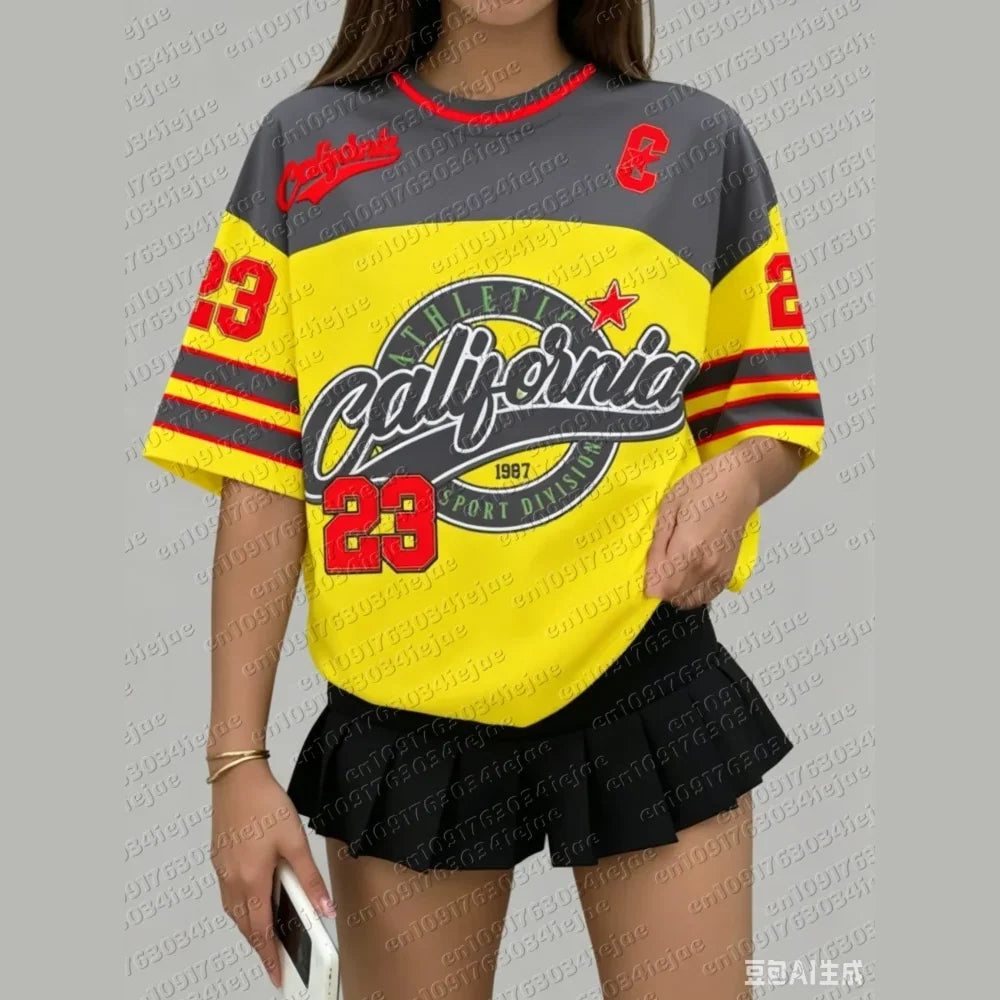 T-shirt Femme Jersey Sport California - vue 9