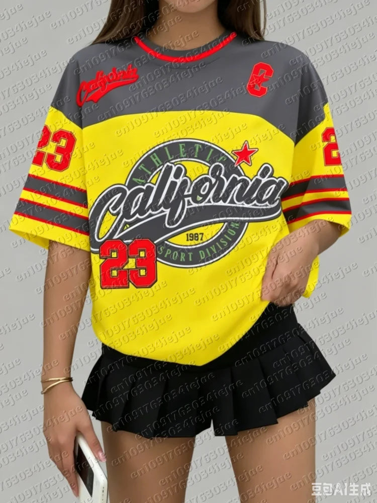 T-shirt Femme Jersey Sport California - vue 9