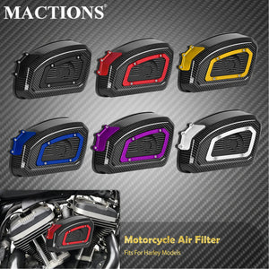 Filtre à Air Haute Performance - Harley-Davidson Touring, Softail, Dyna, Sportster XL, Road Glide, Fat Boy, Breakout, CVO – photo 1/31